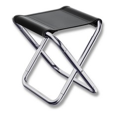 슴스다 접이식 간편 야외 의자, 블랙, 1개