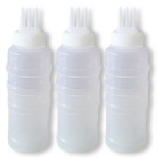 리빙패밀리 잘라쓰는 3구 소스병, 600ml, 3개