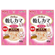 Petio 派地奧 貓咪零食, 蟹肉絲, 40g, 2包