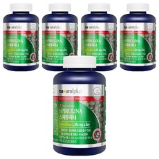 내츄럴플러스 스피루리나, 300정, 5개