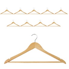 sunwooland 衣架, Natural, 10個