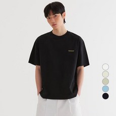 커버낫 남녀공용 스몰 어센틱 반팔 티셔츠