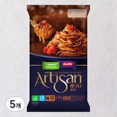 풀무원 바릴라 아티장 미트 라구 파스타 2인분, 600g, 5개
