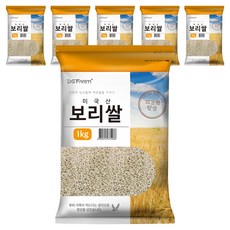 대구농산 건강한밥상 미국산 보리쌀, 1kg, 6개