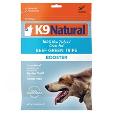K9 Natural 紐西蘭 凍乾生食 犬用 鮮草牛肚, 90%高含肉量, 高蛋白低碳水, 無穀物, 250g, 1包