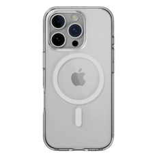 SwitchEasy 魚骨牌 Nude M 軍規防摔手機殼 iPhone 16 Pro MagSafe Compatible 透明