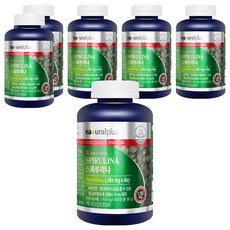 내츄럴플러스 스피루리나, 300정, 6개