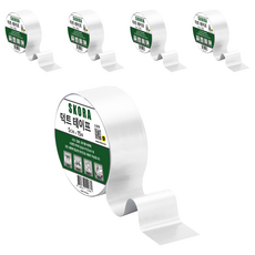 Skora 白色管道膠帶 5cm x 15m, 5個