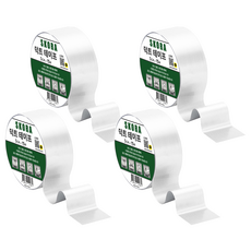 Skora 白色管道膠帶 5cm x 15m, 4個