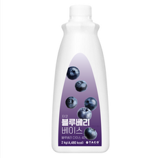 타코 블루베리 베이스, 1개, 2kg