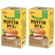 Bread Garden 純素瑪芬預拌粉, 2個, 200g