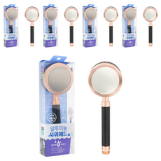 Jb JEIL BATH 鋁合金增壓蓮蓬頭, 5個, 玫瑰金