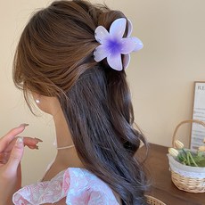 삭스판다 하와이안 플라워 헤어집게