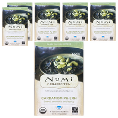 누미티 카르다몸향 보이차 티백, 2.1g, 16개입, 6개
