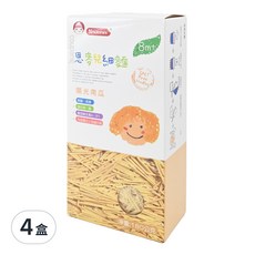 Nnutrinini 脆妮妮 思麥兒細麵 陽光南瓜 8個月以上, 180g, 4盒