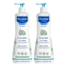 mustela 慕之恬廊 慕之幼 爽身潤膚乳, 750ml, 2瓶