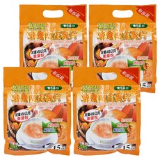 Vitamax 維他麥 營養南瓜麥片, 頂級小麥原料製成, 飽足感十足, 宵夜必備, 15包, 450g, 4袋