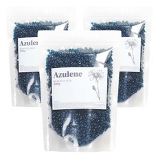 모엔드 대용량 프리모 제모하드왁스 아줄렌, 500g, 3개