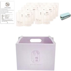 LOVELY FARM 粉彩韓藥零用錢盒 + 站立袋18入 + 迷你封口機 + 服藥指示書套組, 粉紅色(盒), 1套