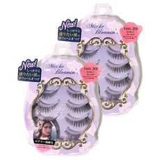 Miche Bloomin 蜜絲綸美 假睫毛 少女系列 4對, 39號 少女華麗, 2個