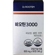 Dr.ROOTEM 維生素B7保健食品 48g, 60顆, 1盒