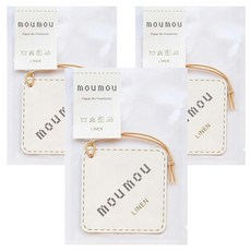 DAIKO 大香 mou mou LINEN 亞麻 Mumu 吊掛式香氛片, 3個, 7.6g