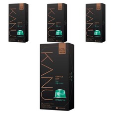 KANU Gental Sky咖啡膠囊 適用Barista咖啡機, 9.5g, 10顆, 4盒