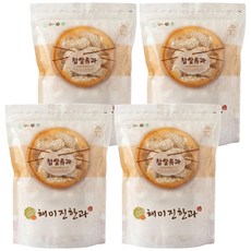 用韓國產米和薑糖漿製成的香甜酥脆糯米油菓, 250g, 4個