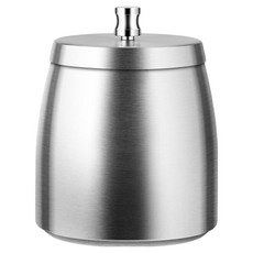 加厚帶蓋不鏽鋼菸灰缸, 1個