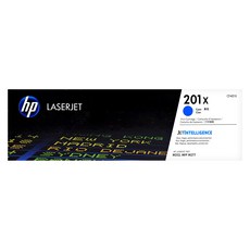 hp 惠普 201X 碳粉匣高印量, 青色, 1個
