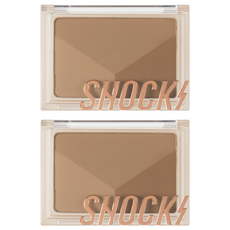 魔法森林[Tony moly] The Shocking One Clear Shading 9g, 02 自然棕, 2個