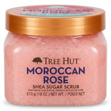 TREE HUT 乳油木蜜糖身體磨砂膏 Moroccan Rose, 510g, 1件