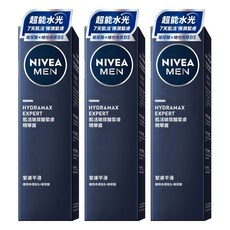NIVEA 妮維雅 男士肌活玻尿酸緊膚精華露, 3個, 120ml