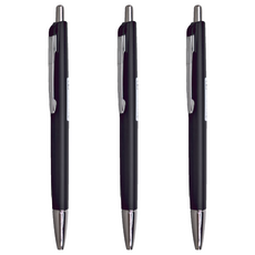 PILOT 百樂 輕油筆500型 0.5mm, 霧黑色, 3個