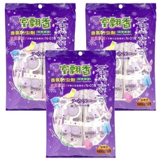 室翲香 薰衣草香氛防蟲劑 衣櫥化妝室專用IN-010 增量版和紙掛裝防蟲劑, 3包, 225g