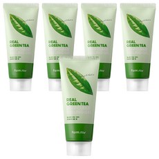 팜스테이 리얼 그린티 딥 클리어 필링 젤, 100ml, 5개