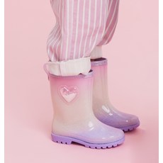 Spenkids 女孩心形漸變雨鞋 VKTM78S03