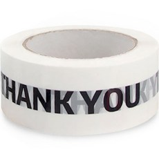 Aerable包裝用膠帶 45mm*100m B0210, 1 個標誌 黑色 白色, 1個