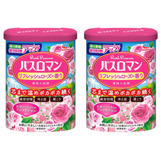 바스로망 입욕파우더 릴렉스 장미, 600g, 2개