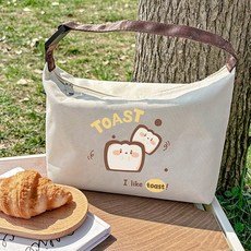 Gold Pang 麵包店角色保溫保冷袋, 1個, 款式A