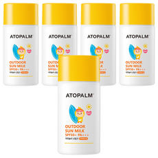 ATOPALM 愛多康 幼兒戶外玩耍防曬霜 55g, 5瓶