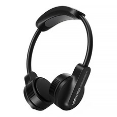 ADAMOUTDOOR 極限冰鎮頸掛風扇 軟管設計 可隨意角度調整, ADVC-PORT02-S, 黑色