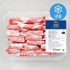 굿미트찹 차돌박이 돌돌말이 구이용 (냉동), 1kg, 1개