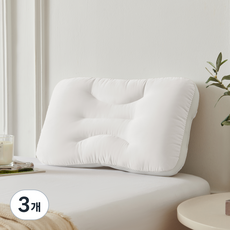 comet 家用低曲度網眼頸椎枕, 3個, 象牙白