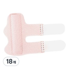 아픈손가락 골절 보호 교정기 연핑크, 18개