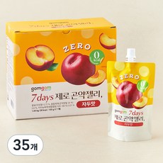 곰곰 7days 제로 곤약젤리 자두맛, 150ml, 7개입, 5박스