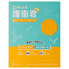 淨旦生技 spf護衛君升級版 益生菌, 30包, 3g, 1盒