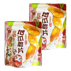 福味 厚切地瓜脆片 梅子, 140g, 2包