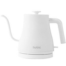 hubic 電熱手沖咖啡壺 白色, HB-1181DW