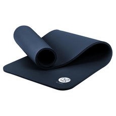 ALEAF NBR 20mm 瑜珈墊 + 運動指南海報, 深藍色, 1個